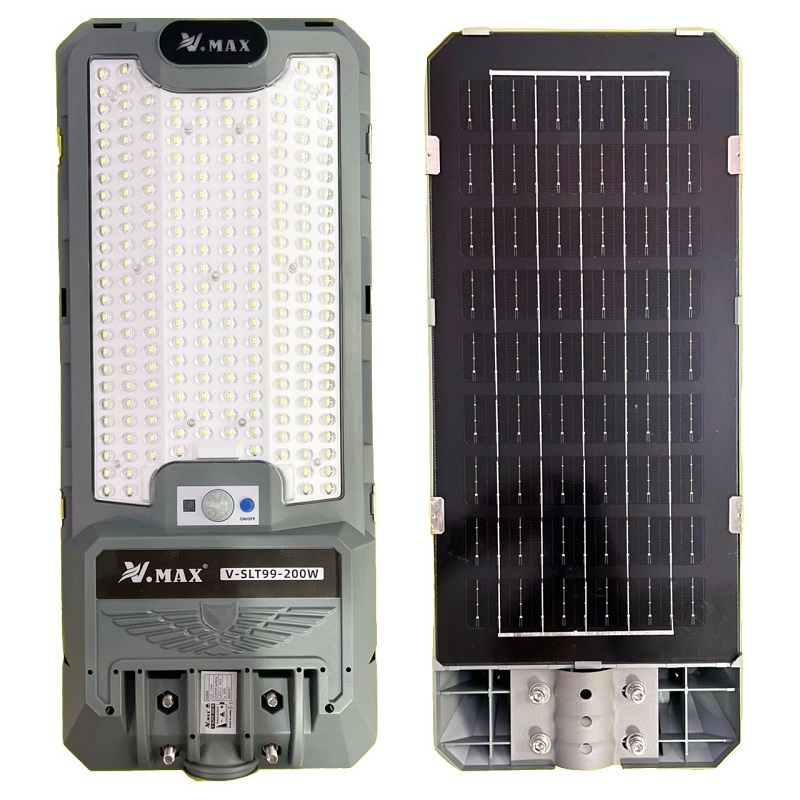 پنل خورشیدی،پنل خورشیدی اقساطی،نورمانا،چراغ خیابانی خورشیدی مدل V-SLT99-200W