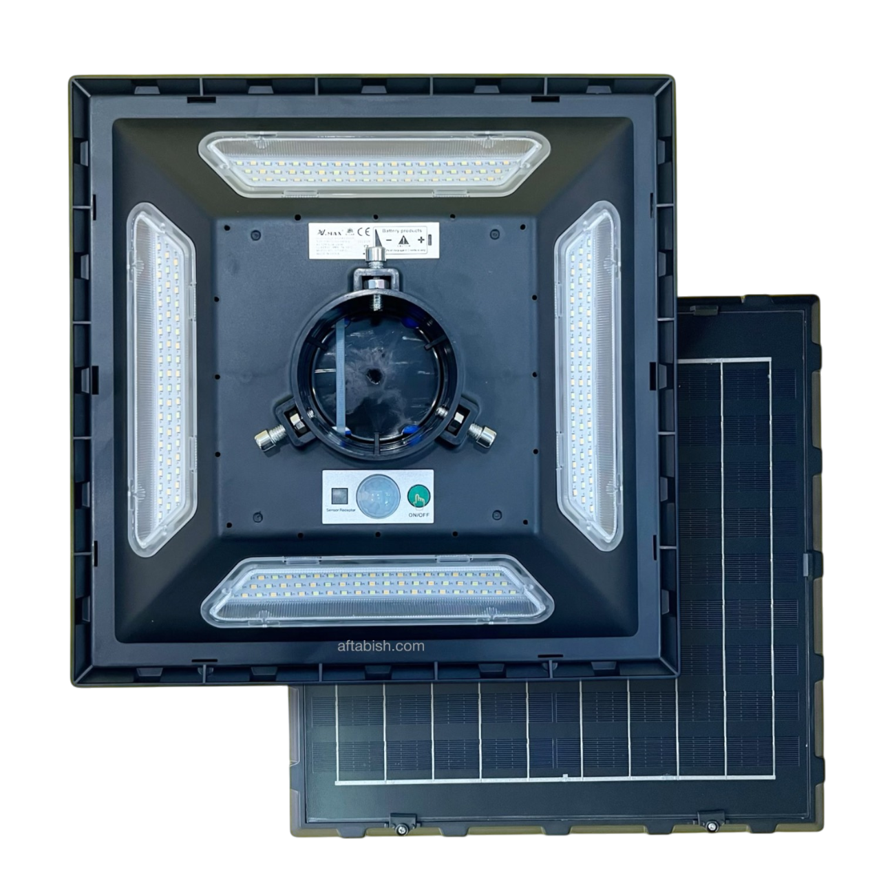 پنل خورشیدی،پنل خورشیدی اقساطی،نورمانا،چراغ پارکی خورشیدی 200 وات SLT28-200W