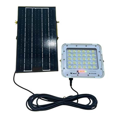 پروژکتورخورشیدی وی مکس مدل IRV76100 ظرفیت 100وات ساعت