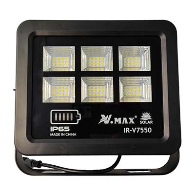 پروژکتورخورشیدی وی مکس مدل IRV7550 ظرفیت 50 وات